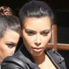 Kim and Kourtney Kardashian passent une journée entre filles le 27 février 2013