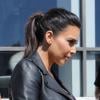 Kim Kardashian stylée au cours d'une journée en famille à Los Angeles, le 27 février 2013.