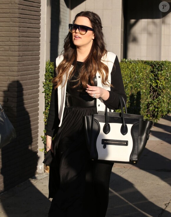 Khloé Kardashian à Los Angeles, le 27 février 2013.