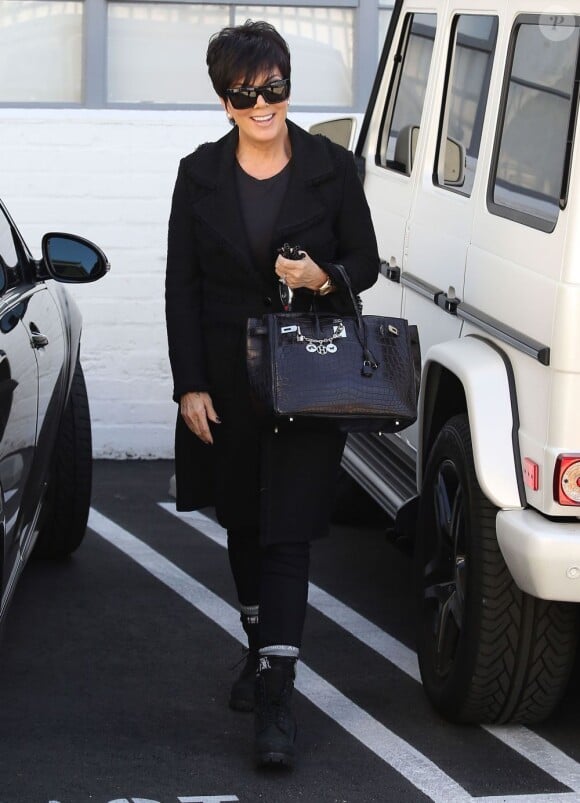Kris Jenner à Los Angeles, le 27 février 2013.