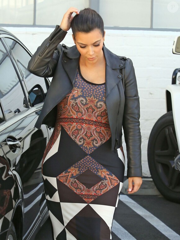 Kim Kardashian à Los Angeles, le 27 février 2013.