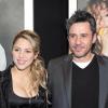 Shakira et le photographe Jaume De Laiguana à Barcelone le 28 fevrier 2013.