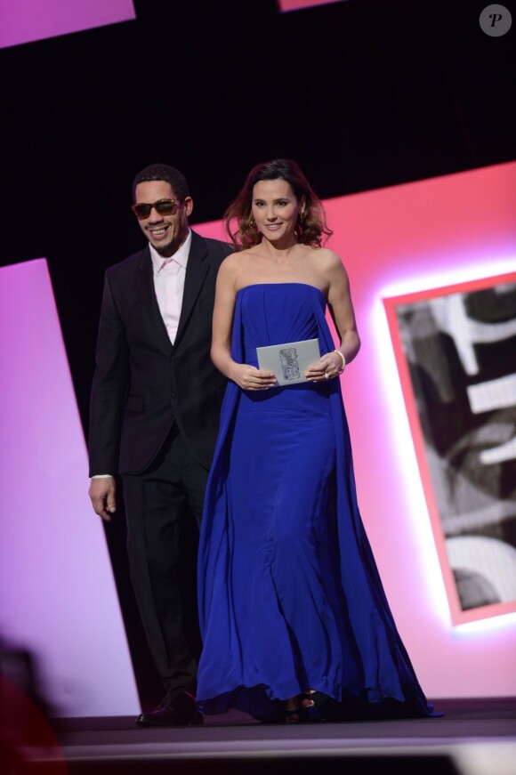 Joey Starr et Virginie Ledoyen lors des César 2013