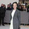 Mélanie Laurent arrive au défilé Dior à Paris le 1er mars 2013