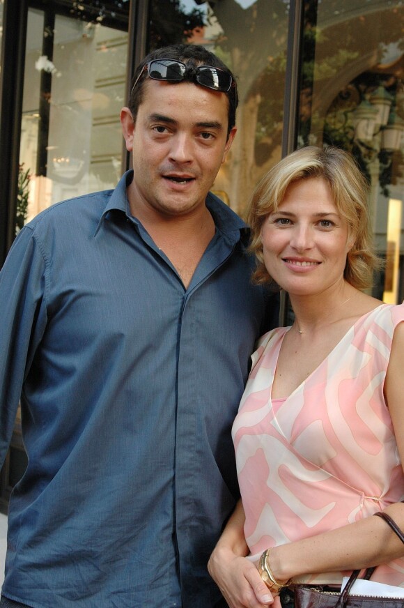 Stéphane Slima et Christine Lemler posaient ensemble à Monte-Carlo en 2005.