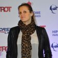 Laure Manaudou présidait la Cérémonie de remise des trophées de la Casaq Ligue à l'hippodrome de Paris-Vincennes le 2 mars 2013