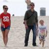 Britney Spears passe une journée avec ses fils, Sean et Jayden Federline, à la plage de Santa Barbara, le 2 mars 2013.