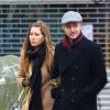 Justin Timberlake et Jessica Biel se promènent, main dans la main, dans les rues de New York, le 1er Mars 2013.