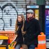 Justin Timberlake et Jessica Biel amoureux se promènent, main dans la main, dans les rues de New York, le 1er Mars 2013.