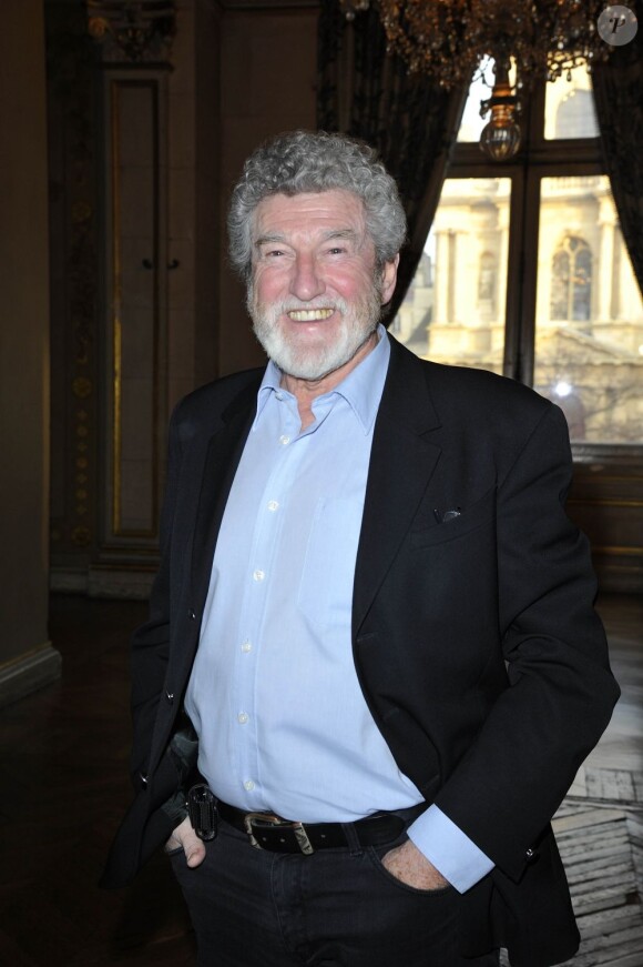 Patrick Préjean lors du palmarès des 18e Lauriers de la radio et de la télévision à l'hôtel de ville de Paris, le 4 mars 2013