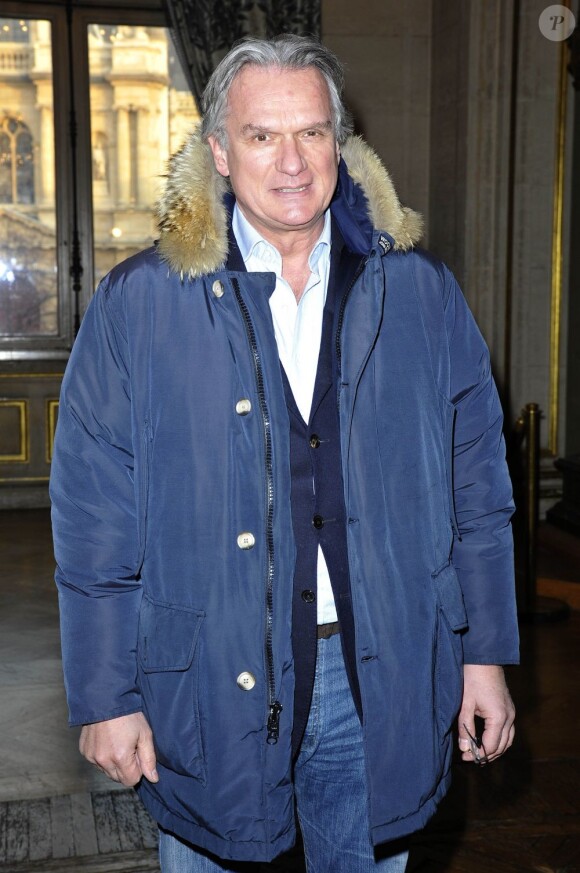 François-Eric Gendron lors du palmarès des 18e Lauriers de la radio et de la télévision à l'hôtel de ville de Paris, le 4 mars 2013