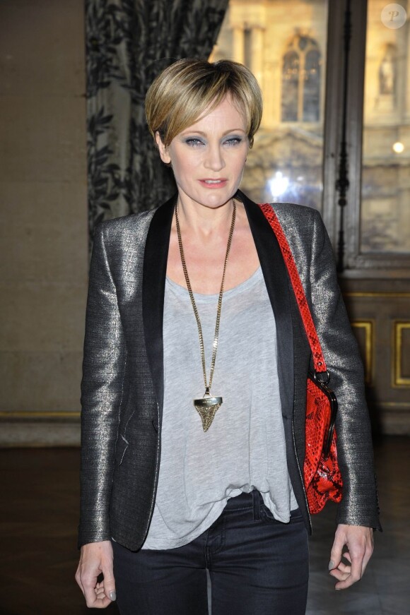 Patricia Kaas lors du palmarès des 18e Lauriers de la radio et de la télévision à l'hôtel de ville de Paris, le 4 mars 2013