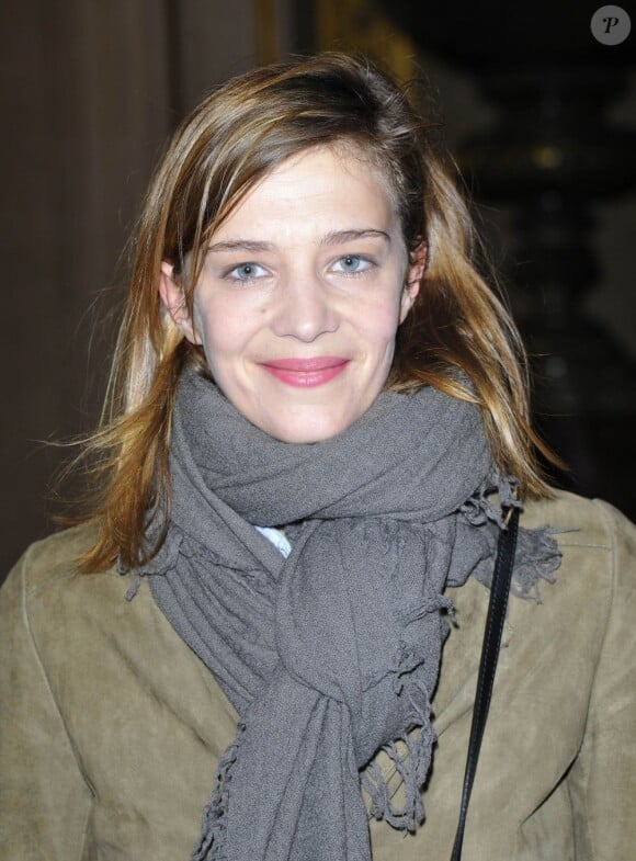 Céline Sallette lors du palmarès des 18e Lauriers de la radio et de la télévision à l'hôtel de ville de Paris, le 4 mars 2013