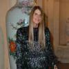 Anna Dello Russo assiste à la soirée de lancement du deuxième numéro de CR Fashion Book, le magazine de Carine Roitfeld, à l'hôtel Shangri-La. Paris, le 5 mars 2013.