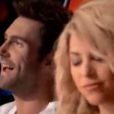 Adam Levine, et Shakira la nouvelle coach de la 4e saison de The Voice USA.