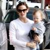 Jennifer Garner et son fils Samuel, adorable, le 5 mars 2013 à Los Angeles