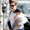 Jennifer Garner et son fils Samuel le 5 mars 2013 à Los Angeles