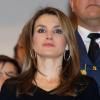 La princesse Letizia d'Espagne assiste à la 11e édition du concert in memoriam en hommage à toutes les victimes du terrorisme, à Madrid, le 7 mars 2013.