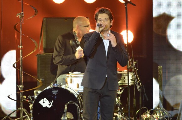 Benjamin Biolay lors des Victoires de la Musique le 3 mars 2012.