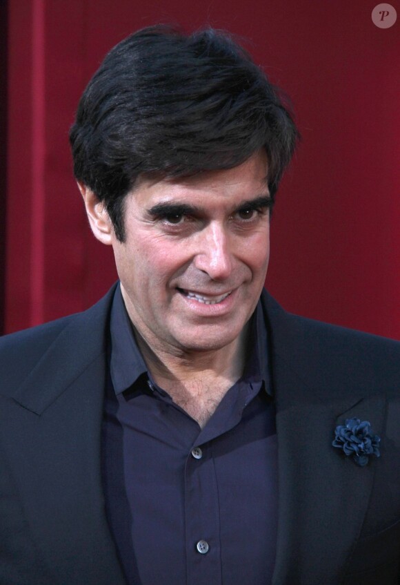 David Copperfield - Première du film "The Incredible Burt Wonderstone" au théâtre Chinese a Hollywood, le 11 mars 2013.