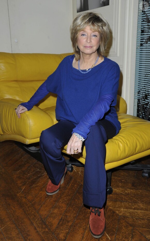 Danièle Thompson lors de la conférence de presse du Printemps du Cinema au studio Harcourt à Paris le 12 mars 2013