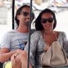 Tamara Ecclestone et son fiancé Jay Rutland amoureux sous le soleil de Miami le 12 mars 2013 du côté de Casa Tua