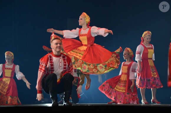 Exclusif - Vincent Niclo en concert, du 8 au 10 mars, avec les choeurs de l'Armée Rouge au Palais des Congrés à Paris, le 8 mars 2013.