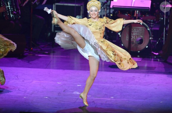 Exclusif - Spectacle - Les Choeurs de l'Armee Rouge et Vincent Niclo au Palais des Congres a Paris