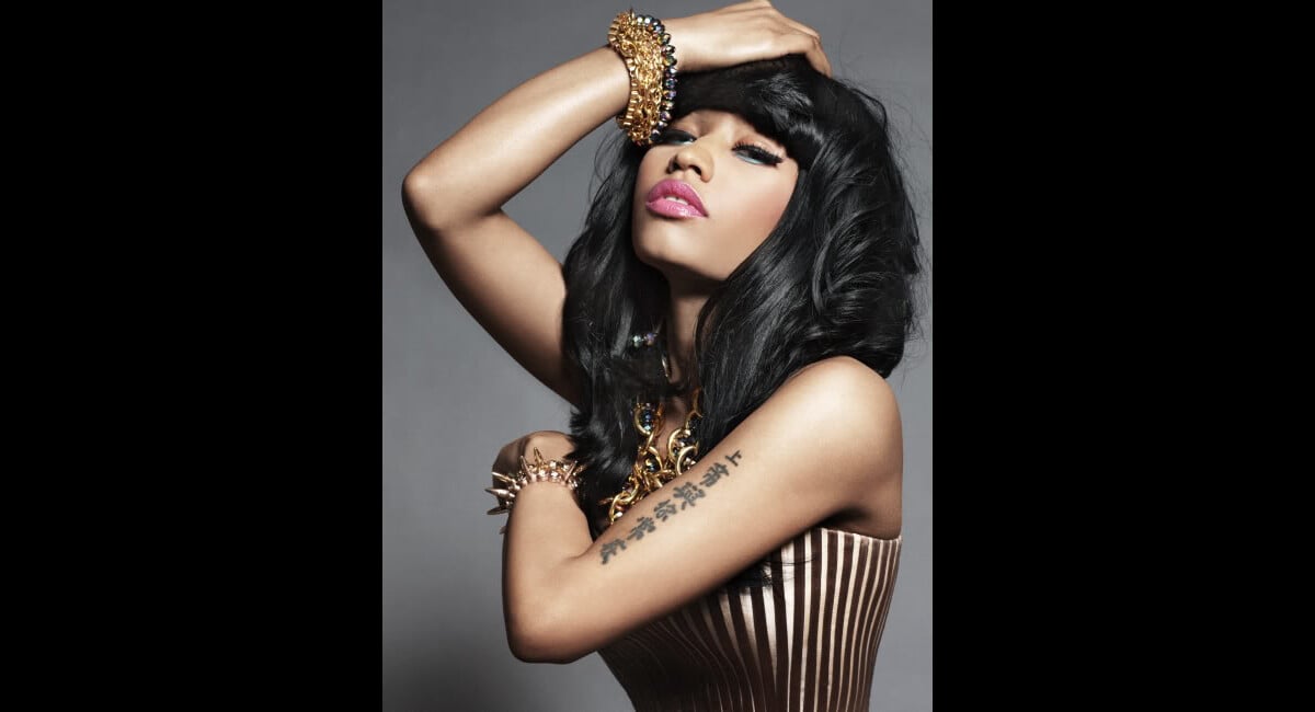 Vidéo Nicki Minaj lors de son shooting pour le magazine Elle de mai
