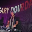 Gary Dourdan a mixé au VIP Room à Paris, le 14 mars 2013.