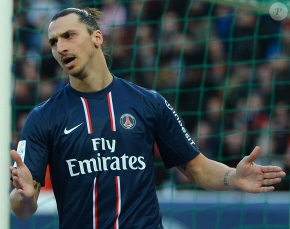 Zlatan Ibrahimovic à Paris, le 9 mars 2013.