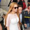 Lindsay Lohan lors de son procès devant la cour de justice de Los Angeles, le 18 mars 2013. L'actrice de 26 ans, accompagnée de son avocat Mark Heller, a échappé à la prison mais pas à la cure de rehab.