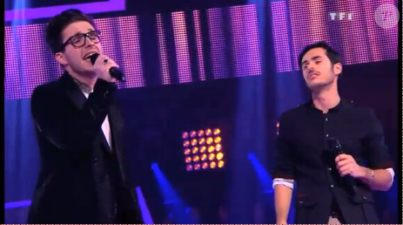 Gérôme Gallo et Olympe s'affrontent en battle dans The Voice 2, samedi 23 mars 2013 sur TF1