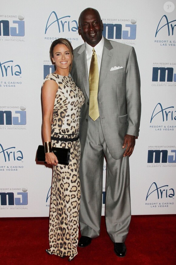 Michael Jordan et Yvette Prieto lors du 11e Annual Michael Jordan Celebrity Invitational Gala de Las Vegas le 31 mars 2012