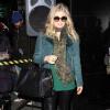 Fergie, enceinte, à New York, le 21 mars 2013.