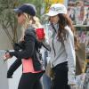 Ashley Tisdale et Vanessa Hudgens vont faire de la gym ensemble à West Hollywood, le 19 mars 2013.