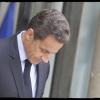Nicolas Sarkozy à l'Elysée, le 21 juillet 2010.