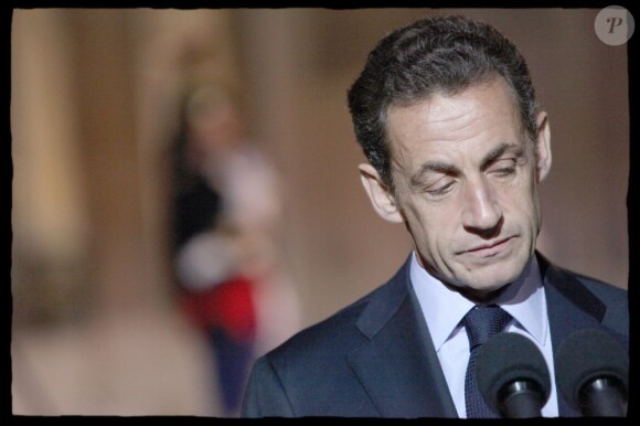 Nicolas Sarkozy à Paris, le 28 octobre 2009.