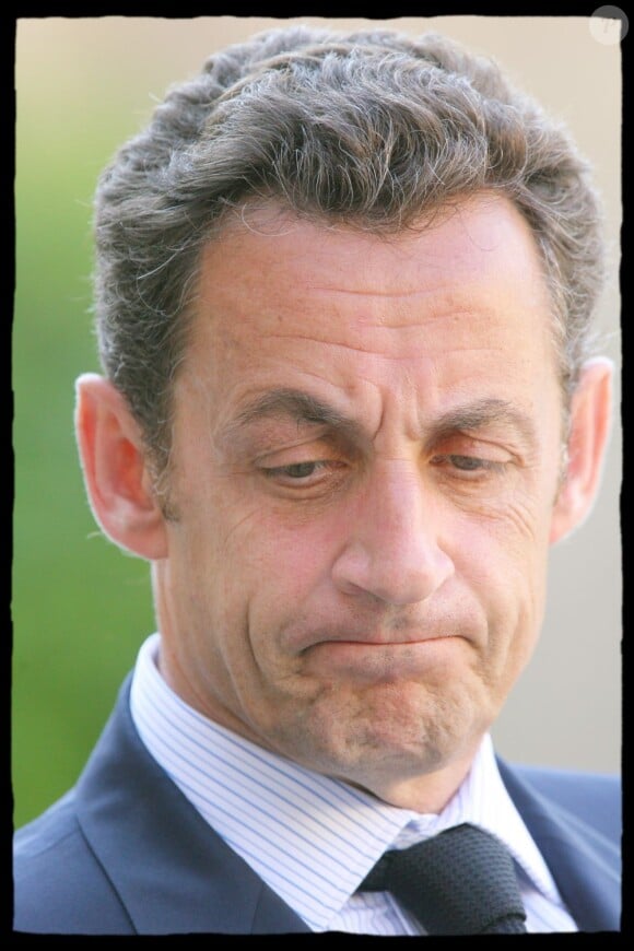 Nicolas Sarkozy à Paris, le 1er juillet 2008. 