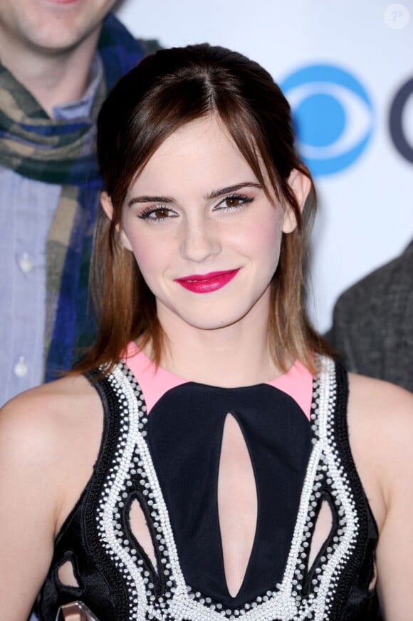 Emma Watson lors des People's Choice Awards au Nokia Theatre de Los Angeles, le 9 janvier 2013.