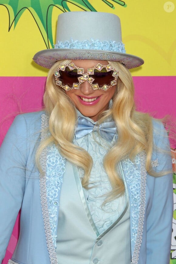 Kesha lors de la 26ème édition des Kids' Choice Awards, le samedi 23 mars à Los Angeles.