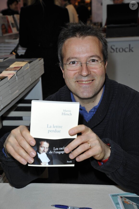 Martin Hirsch au 33e Salon du Livre de Paris, le 24 mars 2013.