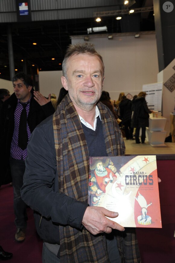 Dominique Pinon au 33e Salon du Livre de Paris, le 24 mars 2013.