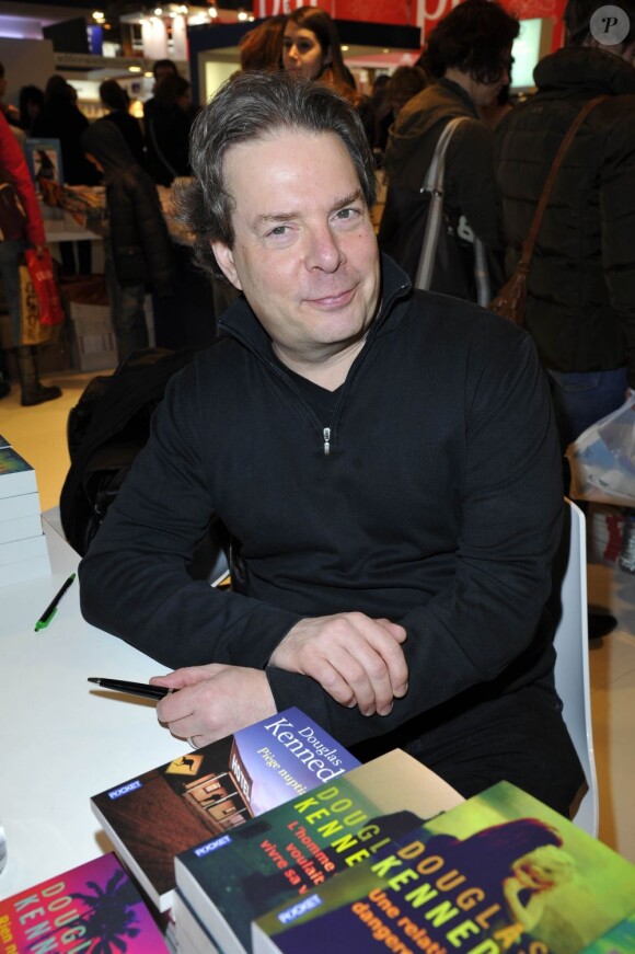 Douglas Kennedy au 33e Salon du Livre de Paris, le 24 mars 2013.