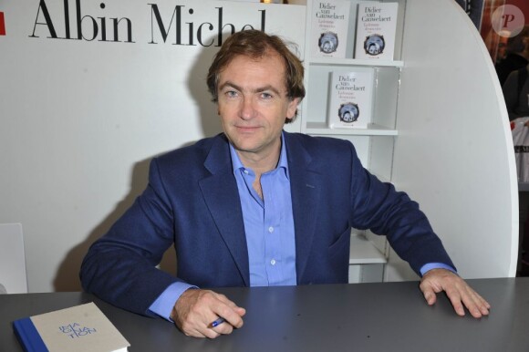 Didier Van Cauwelaert au 33e Salon du Livre de Paris, le 24 mars 2013.