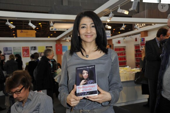 Jeannette Bougrab au 33e Salon du Livre de Paris, le 24 mars 2013.