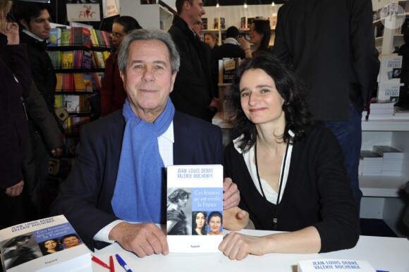 Jean-Louis Debré au 33e Salon du Livre de Paris, le 24 mars 2013.