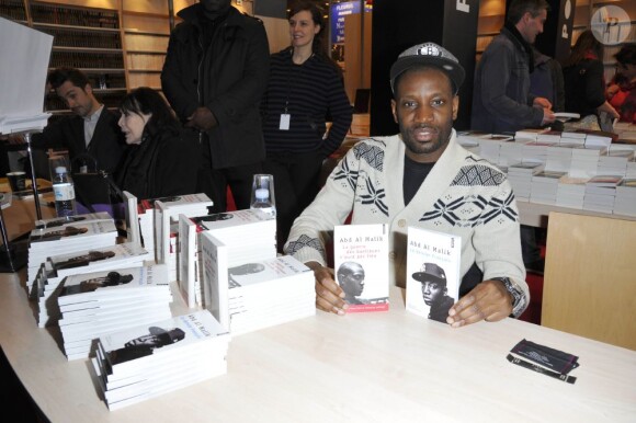 Abd Al Malik au 33e Salon du Livre de Paris, le 24 mars 2013.