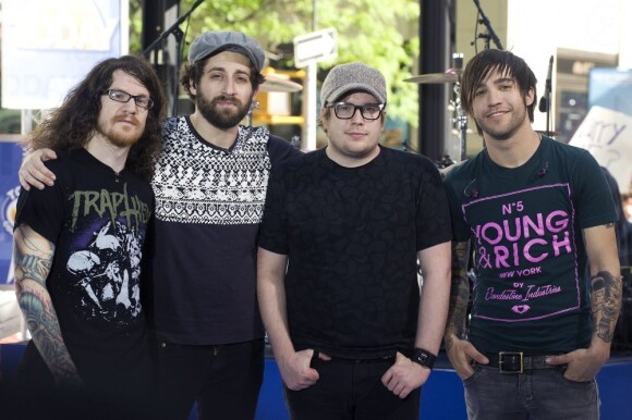 Fall Out Boy à New York, le 22 mai 2009.