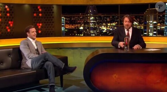 Justin Timberlake a fait un minigolf, éméché, sur le plateau de l'animateur Jonathan Ross, le 24 mars 2013.